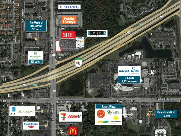 More Photos Of 189 S Goldenrod Rd, Orlando Land For Lease