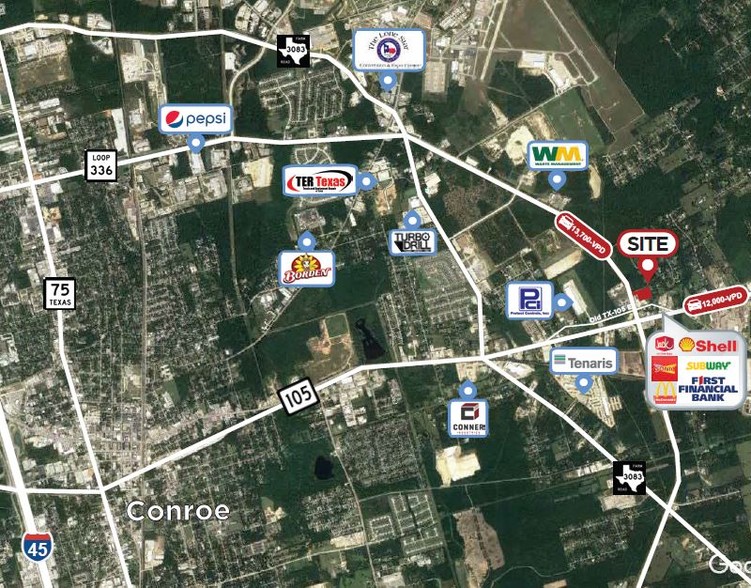 More Photos Of 11339 Old Highway 105 E, Conroe Warehouse For Sale