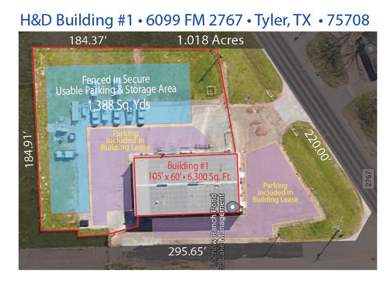 More Photos Of 6099 FM 2767, Tyler Industrial For Lease