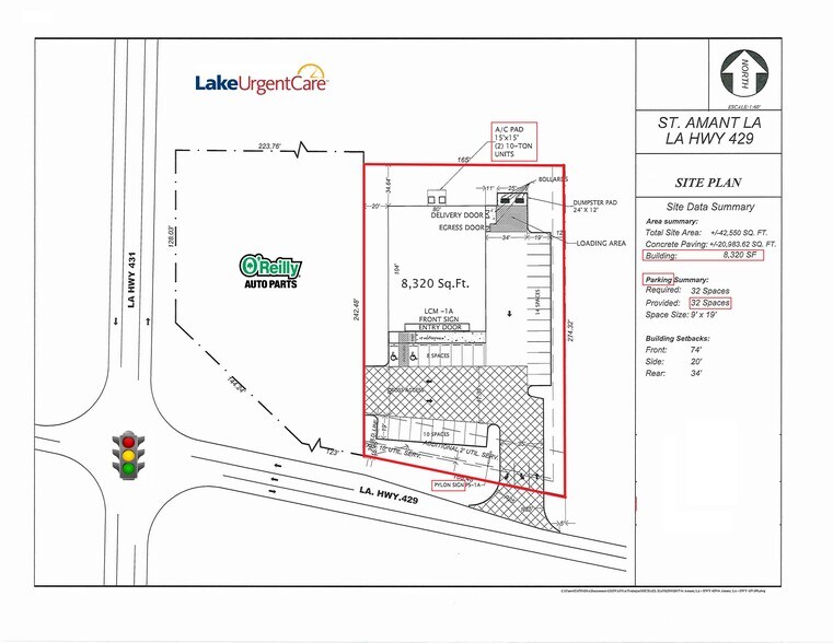 More Photos Of 44034 Highway 429, Saint Amant Freestanding For Lease
