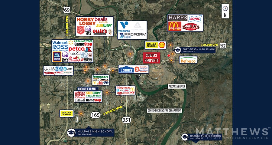 More Photos Of 1200 Lee st, Fort Gibson Freestanding For Sale