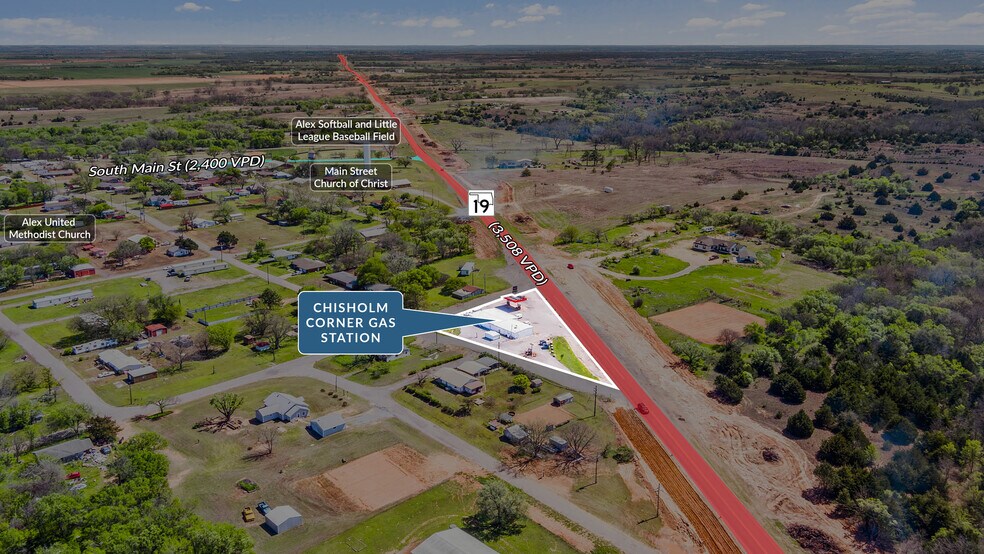 More Photos Of 601 Ok-19, Alex Convenience Store For Sale