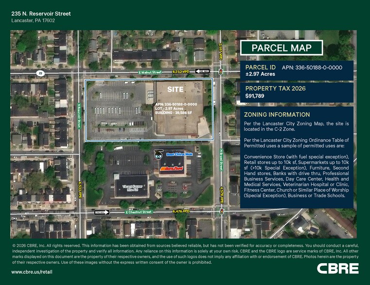More Photos Of 235 N Reservoir St, Lancaster Supermarket For Sale