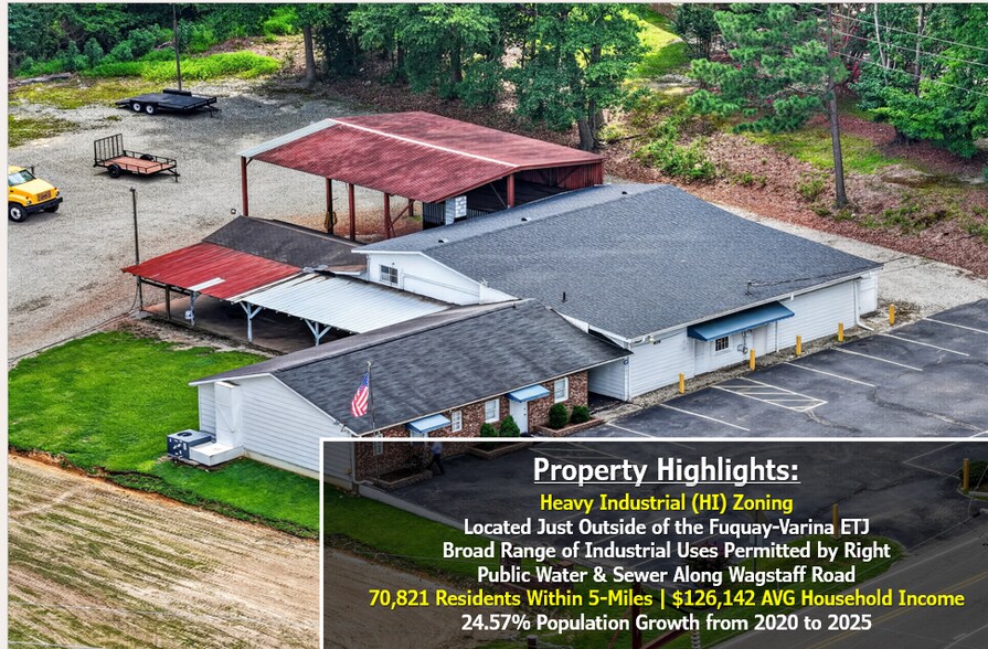 More Photos Of 409 Wagstaff Rd, Fuquay-Varina Manufacturing For Sale