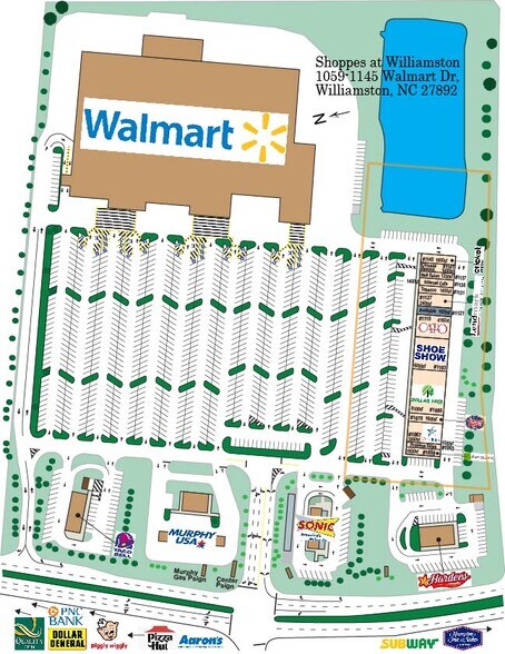More Photos Of 1059-1145 Walmart Dr, Williamston Storefront For Lease