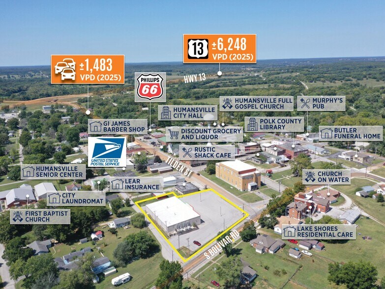 More Photos Of 201 E Tilden St, Humansville Freestanding For Sale