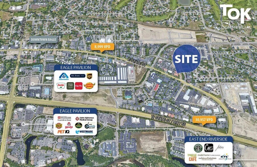 More Photos Of 1201-1225 E Winding Creek Dr, Eagle Freestanding For Lease