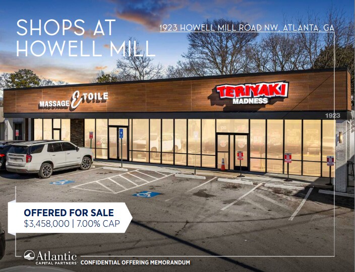 Primary Photo Of 1923 Howell Mill Rd NW, Atlanta Storefront Retail Office For Sale