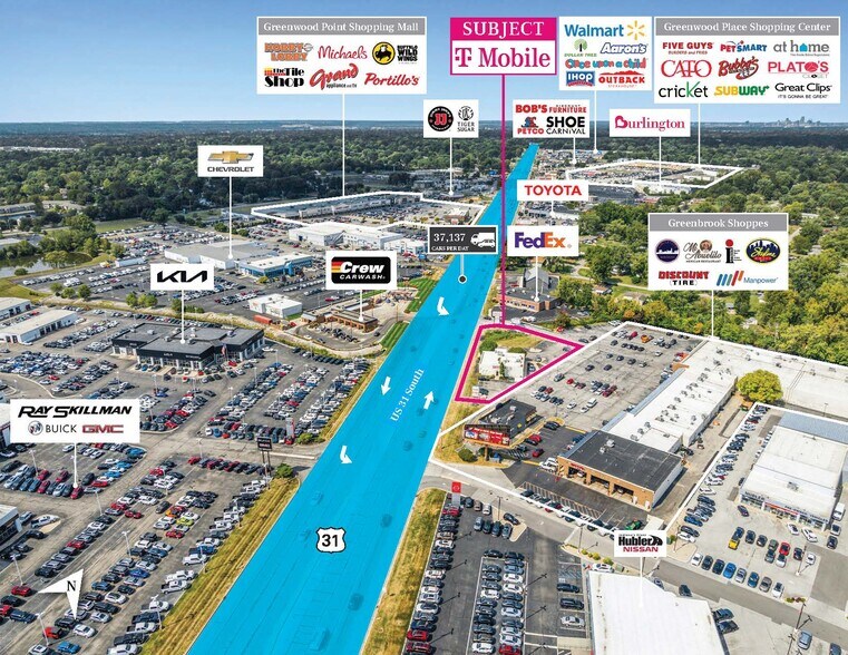 More Photos Of 8241 US 31 S, Indianapolis Freestanding For Sale