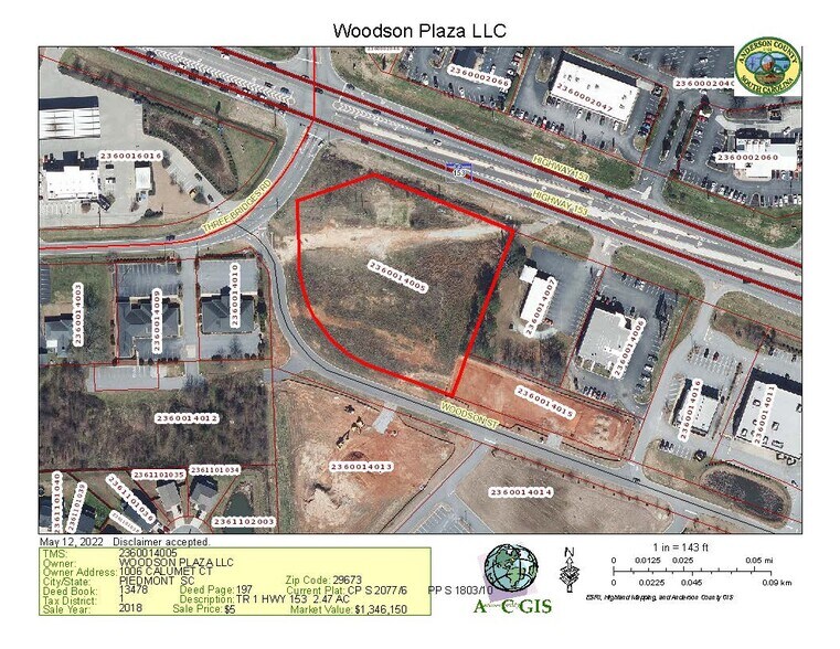 More Photos Of 3531 Highway 153, Greenville Land For Lease
