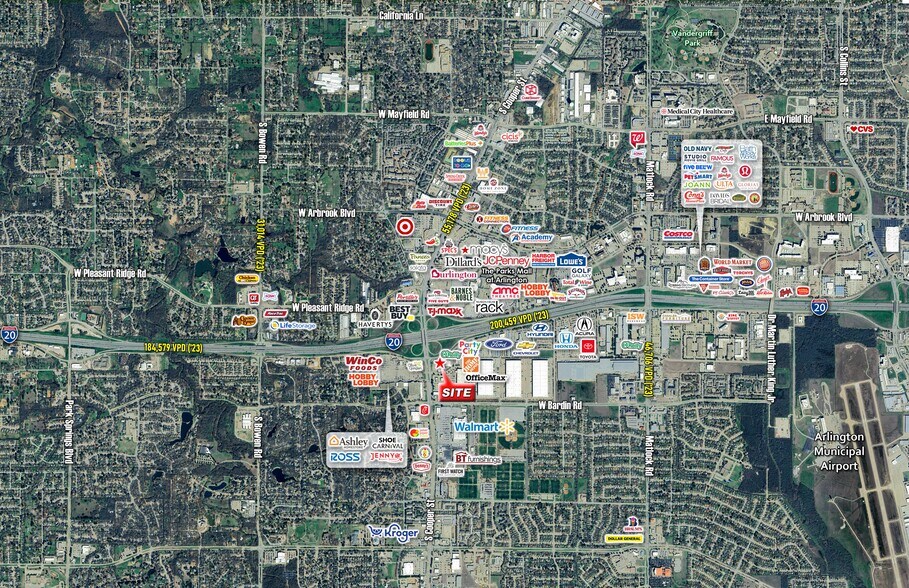 More Photos Of 1650 Interstate 20, Arlington General Retail For Sale