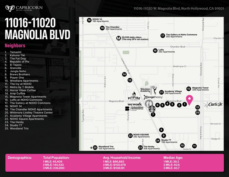 More Photos Of 11016 Magnolia Blvd, North Hollywood Restaurant For Sale