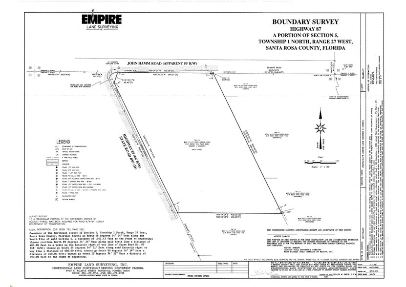 More Photos Of 0 Hwy 87, Milton Land For Sale