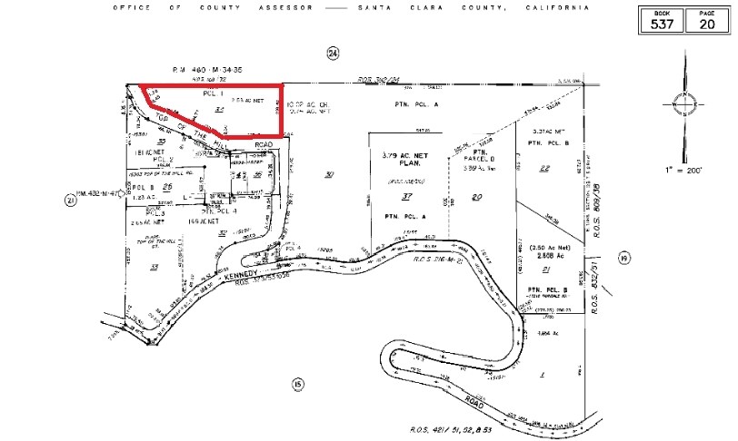 More Photos Of 0 Top of the Hill Rd, Los Gatos Land For Sale
