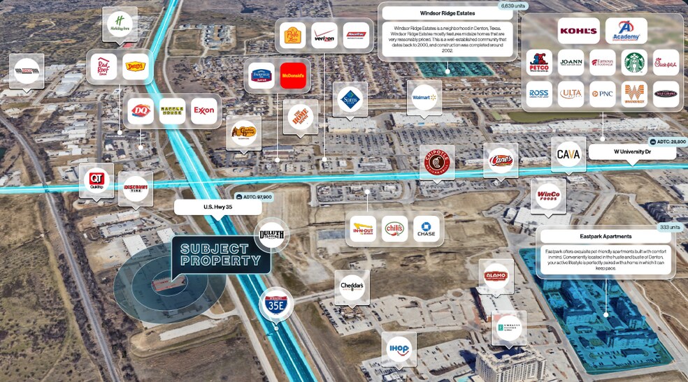 More Photos Of 3651 N Interstate 35, Denton Freestanding For Sale