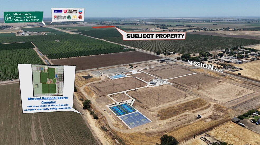 Primary Photo Of 2260 Vassar Ave, Merced Land For Sale