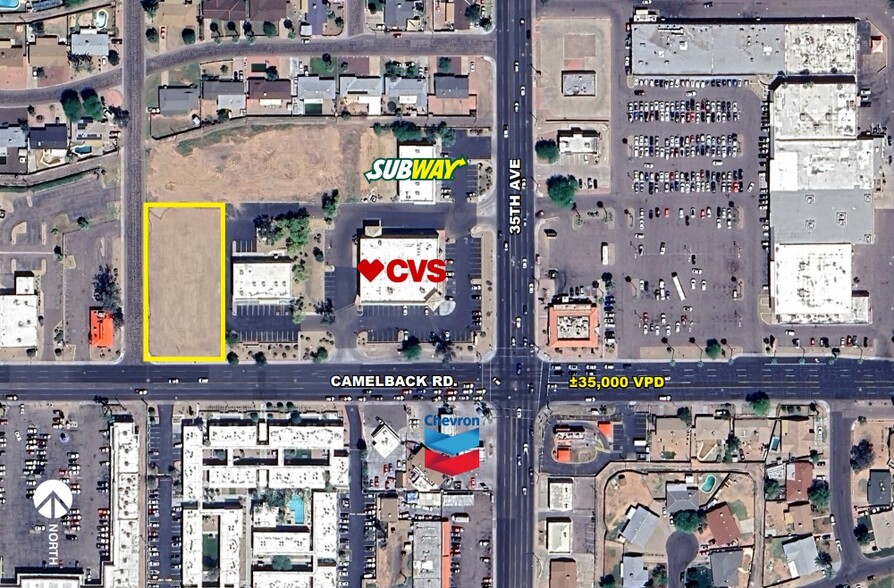 Primary Photo Of 3550 W Camelback Rd, Phoenix Fast Food For Sale