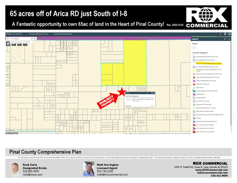 More Photos Of 16865 W Arica Rd, Casa Grande Land For Sale