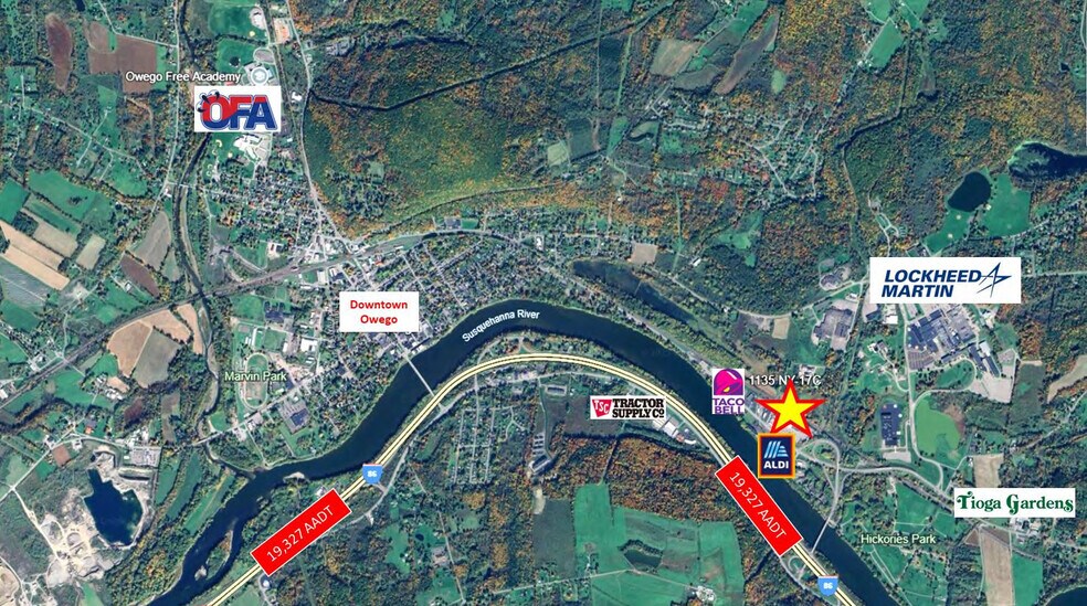 More Photos Of 1135-1149 State Route 17C, Owego Storefront For Lease