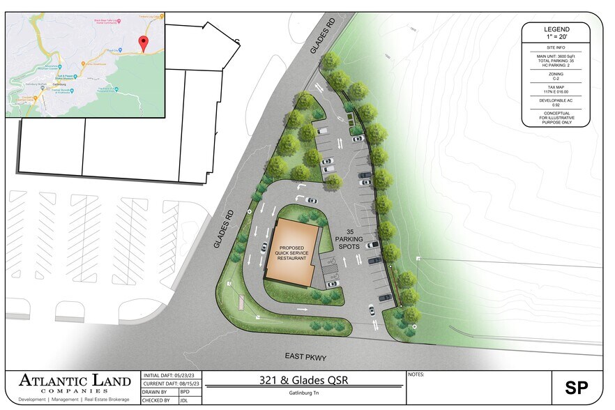Primary Photo Of US-321 & Glades Rd, Gatlinburg Land For Lease