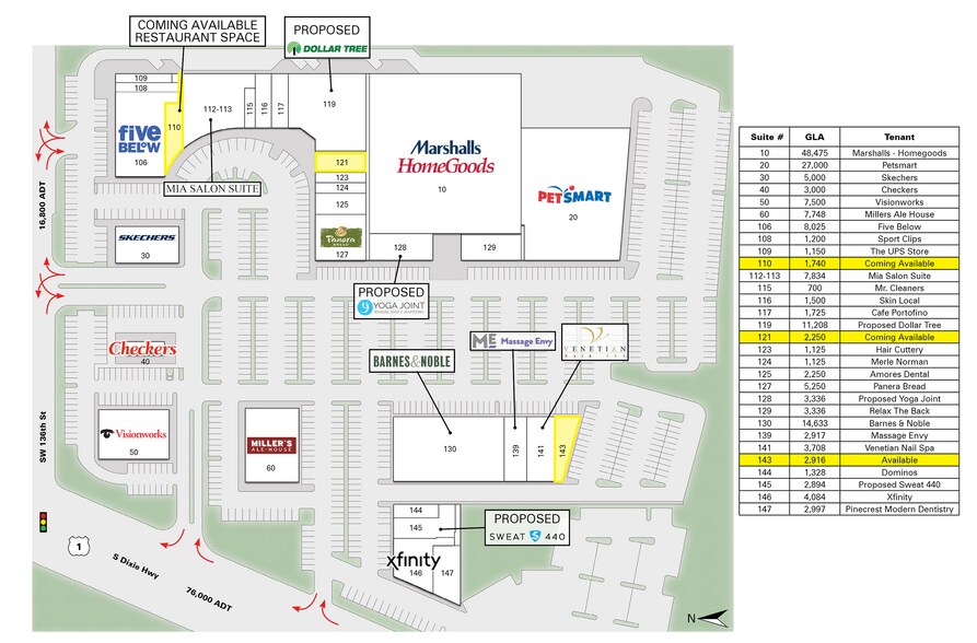 More Photos Of 13601-13869 S Dixie Hwy, Miami Unknown For Sale