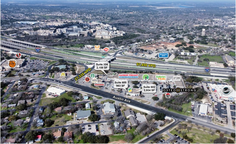 More Photos Of 900-930 N Austin Ave, Georgetown Unknown For Lease