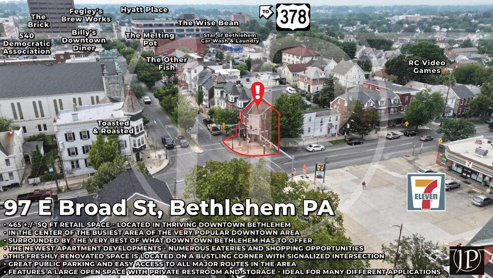 Primary Photo Of 95-97 E Broad St, Bethlehem Storefront Retail Residential For Lease