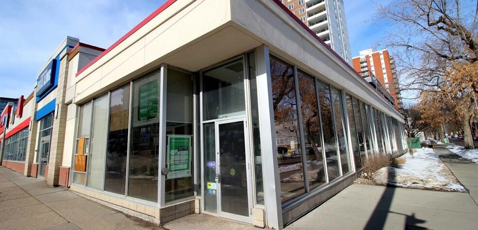 Primary Photo Of 11704-11722 Jasper Ave, Edmonton General Retail For Lease