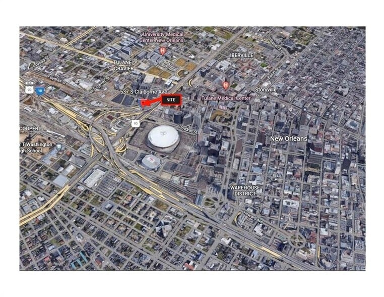 More Photos Of 537 S Claiborne Ave, New Orleans Land For Lease