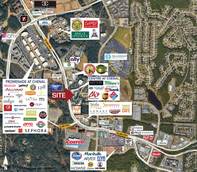 More Photos Of 17200 Chenal Pky, Little Rock Unknown For Lease