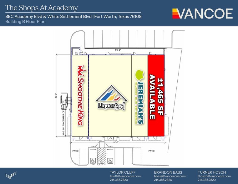 More Photos Of SEC of Academy Blvd & White Settlement Rd, Fort Worth Land For Sale