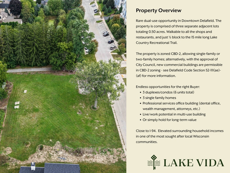 More Photos Of 723 Division St, Delafield Land For Sale
