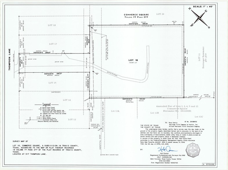 More Photos Of 517 Thompson Ln N, Austin Land For Sale