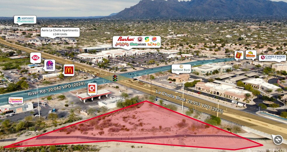 Primary Photo Of 5341 La Cholla blvd, Tucson Land For Sale