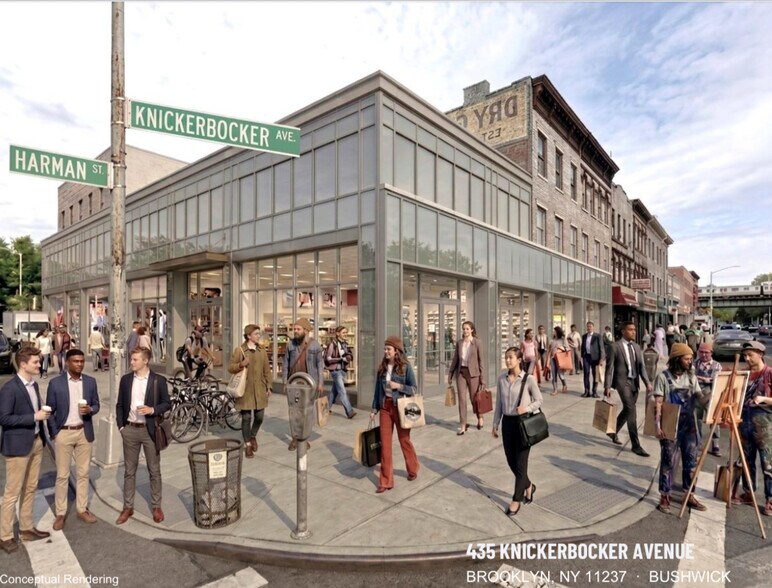 More Photos Of 437 Knickerbocker Ave, Brooklyn Storefront Retail Residential For Lease