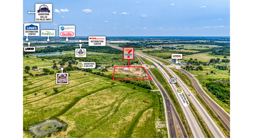 More Photos Of 1470 US-287, Ennis General Retail For Sale