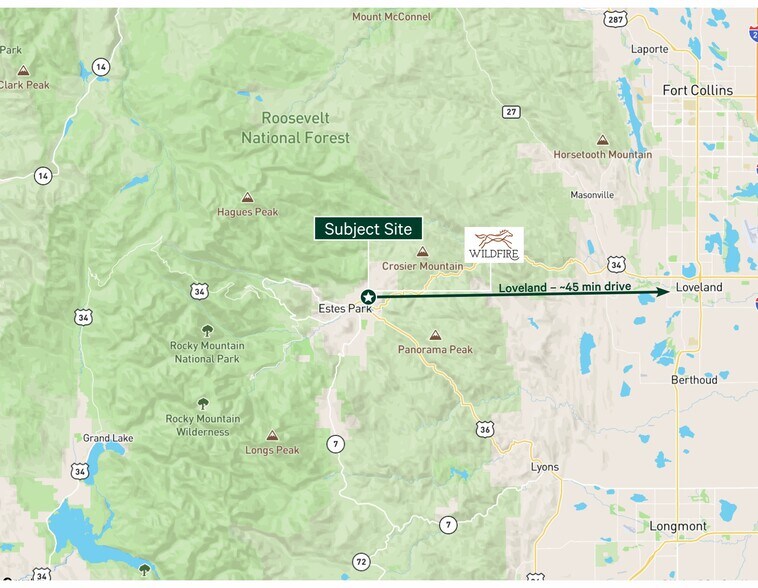 More Photos Of , Estes Park Land For Sale