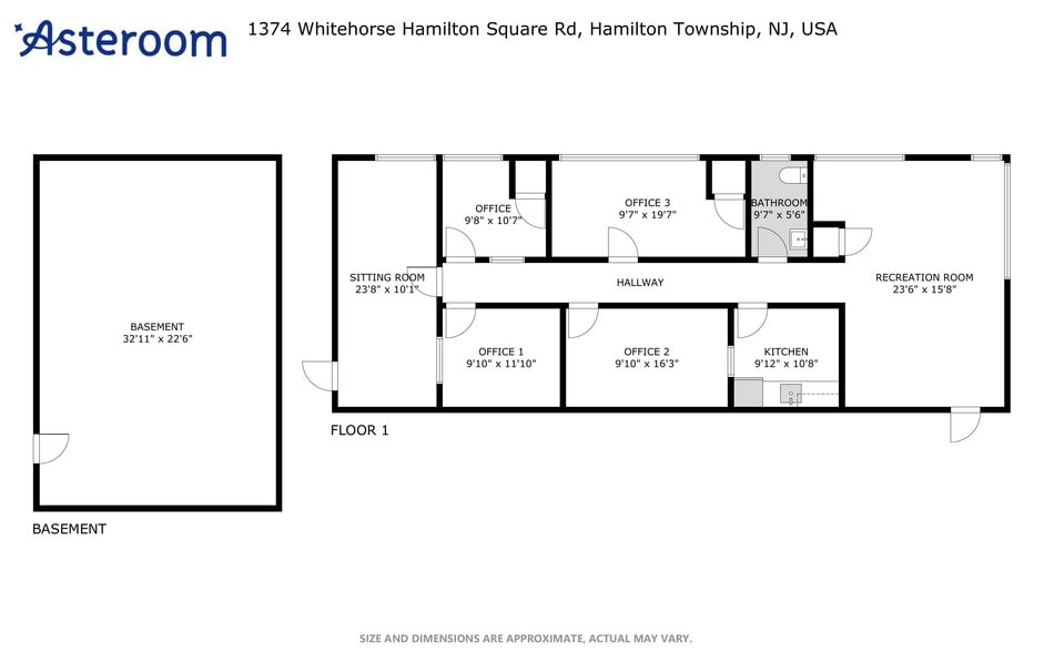 More Photos Of 1374 Whitehorse Hamilton Square Rd, Hamilton Office For Sale