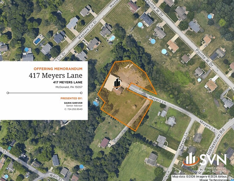 More Photos Of 417 Meyers Ln, McDonald Industrial For Sale