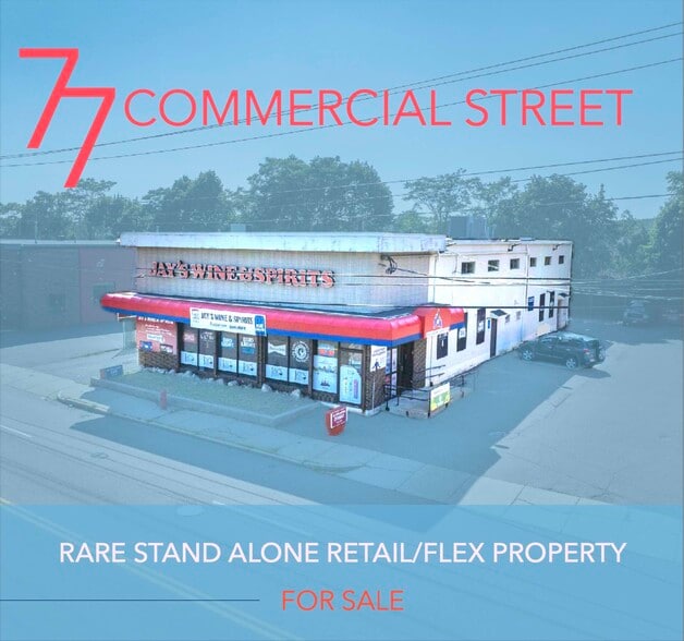 Primary Photo Of 77 Commercial St, Malden Freestanding For Sale