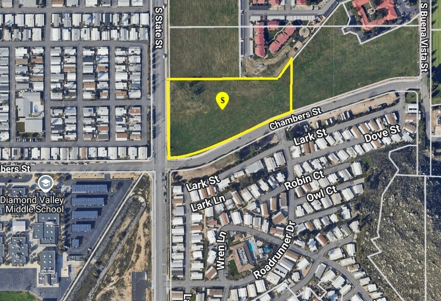 Primary Photo Of NE Corner Of State St @ Chambers Street, Hemet Land For Sale