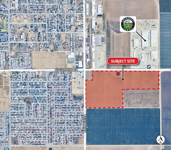 Primary Photo Of Sycamore Rd & Tejon Hwy @ Sycamore Rd & Malovich Rd, Arvin Land For Sale