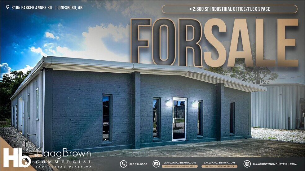 Primary Photo Of 3105 Parker Annex Rd, Jonesboro Warehouse For Sale
