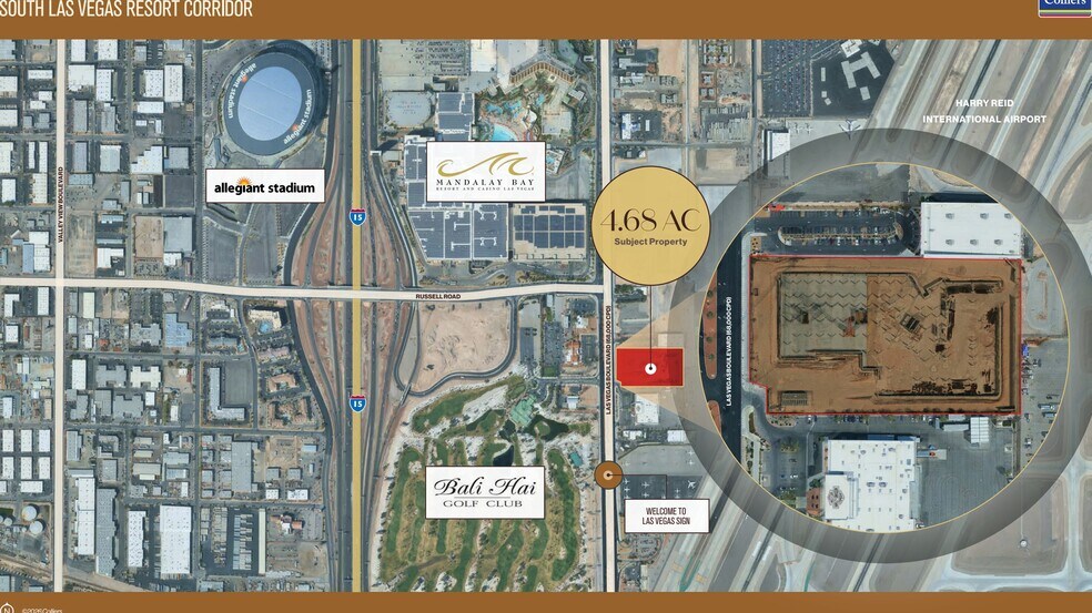 More Photos Of 5051 S Las Vegas Blvd, Las Vegas Land For Sale