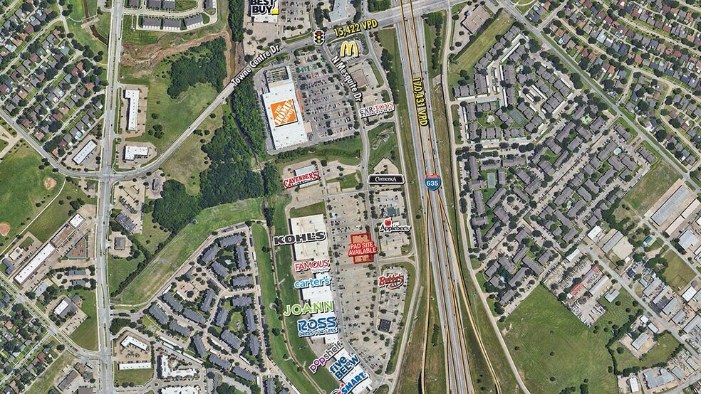 Primary Photo Of 19065 Lyndon B Johnson Freeway, Mesquite Land For Lease