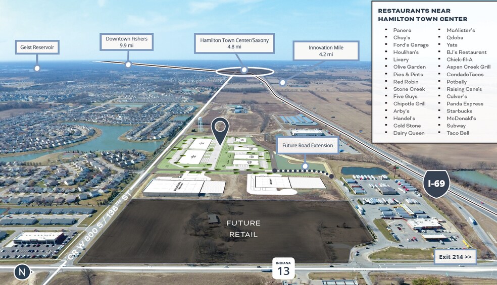 More Photos Of 0 W CR 800 S, Pendleton Unknown For Lease