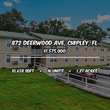 Primary Photo Of 872 Deer Wood Ln, Chipley Apartments For Sale