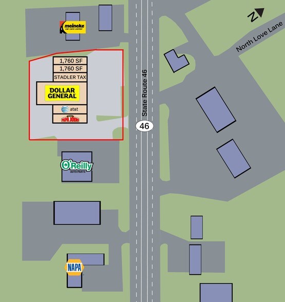 More Photos Of 5225 W State Road 46, Bloomington Unknown For Lease