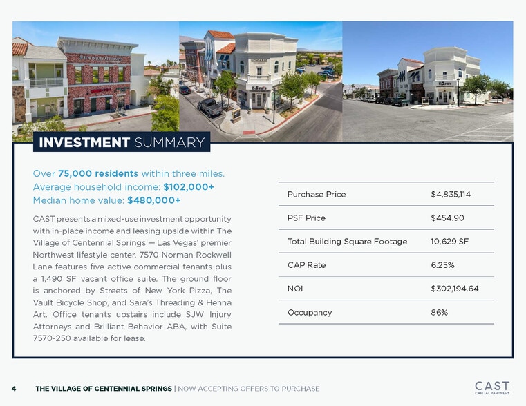 More Photos Of 7570 Norman Rockwell Ln, Las Vegas General Retail For Sale