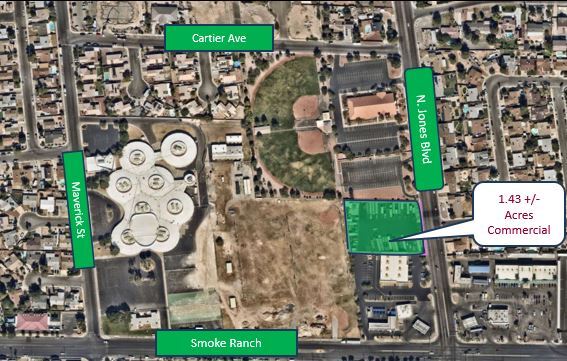 More Photos Of 2499 N Jones Blvd, Las Vegas Land For Sale